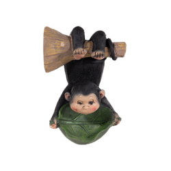 Suport de apa pentru păsări în formă de maimuta