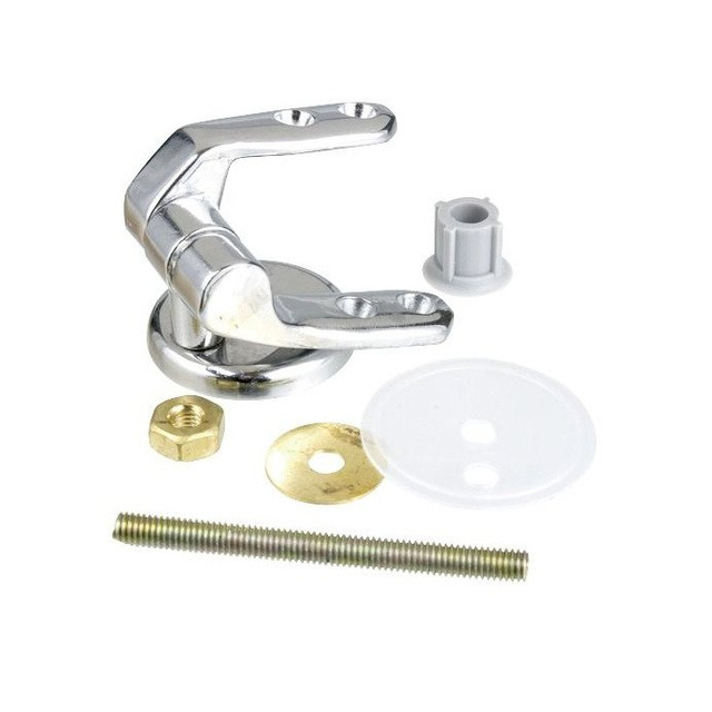 Set montare capac toaletă, balamale, oțel cromat, 12 elemente, WENKO