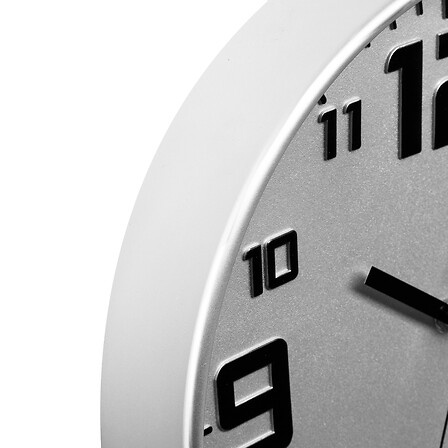 Ceas de perete cu mecanism silentios SILENCE, Ø 30 cm