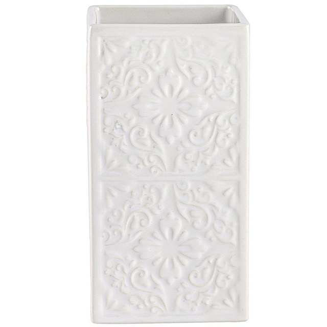 Recipient pentru periuțe de dinți CORDOBA, WENKO, alb