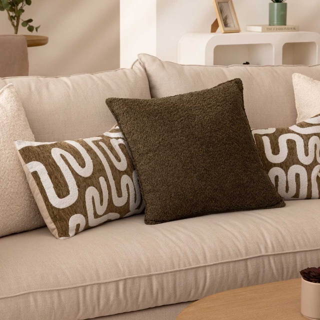 Perna decorativa SOANA boucle, 45 x 45 cm