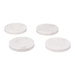Set 4 coastere MARBLE, 10 cm
