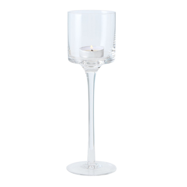 Sfeșnice de sticlă, trei înălțimi, AROSA