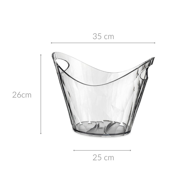 Frapiera pentru gheata CLUB BUCKET, 6 L, KOZIOL