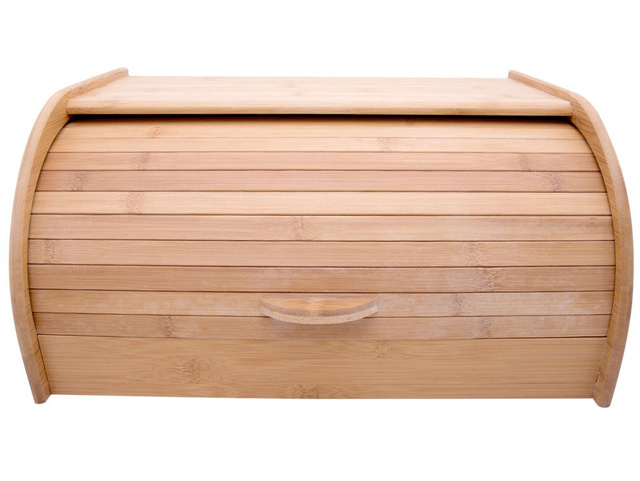 Cutie din bambus pentru pastrarea painii, Zeller, 40 x 26 x 20 cm, Maro