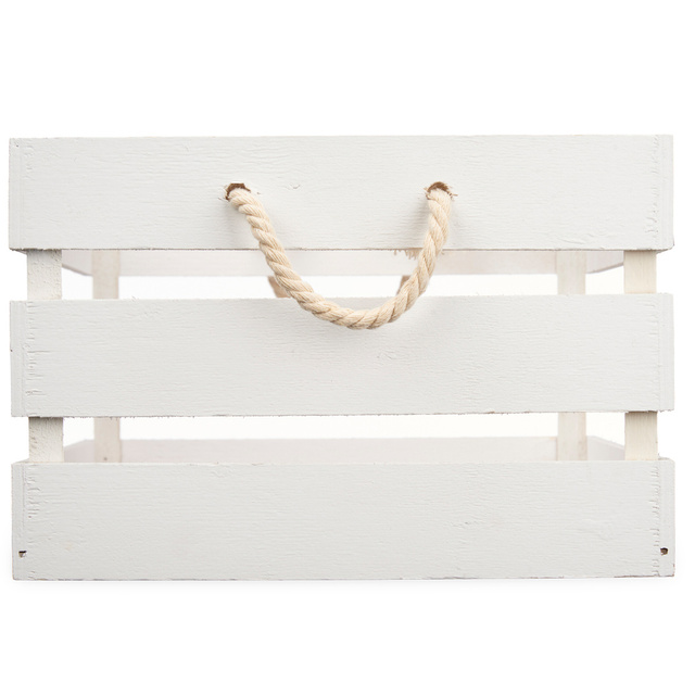 Lădițe decorative din lemn cu model curcubeu RAINBOW, 3 bucăți