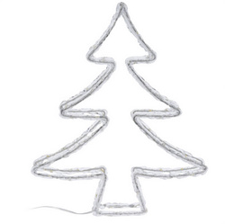 Decorație metalică de iluminat, figură stând cu LED.