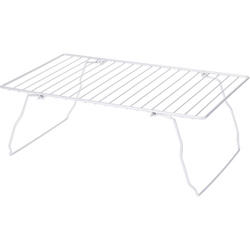 Raft pentru blat de bucătărie, metalic, cu picioare, 37 x 21 x 13,5 cm