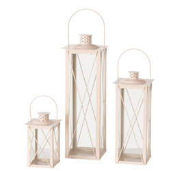 Lantern metalic cu maner, FAROL, 20, 35 si 50 cm