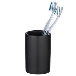Suport pentru periute de dinti POLARIS MATT, culoare neagră, Wenko