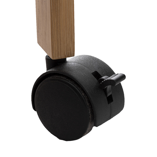 Carucior de bucatarie LINHA cu sertar si blat, bambus