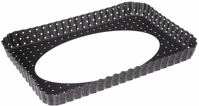 Forma dreptunghiulara de copt, 31 x 21 cm, metal