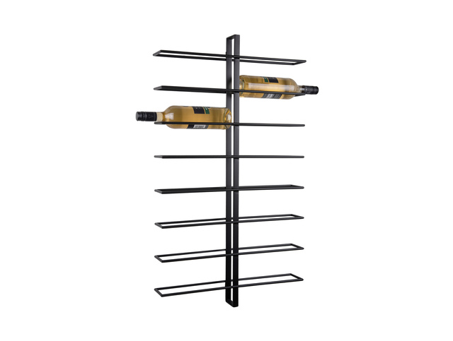 Suport pentru vin DUAL, pentru 16 sticle, 81 x 10 x 32,5 cm