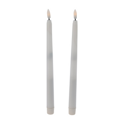 lumânări de masă din ceară cu LED, 27 cm