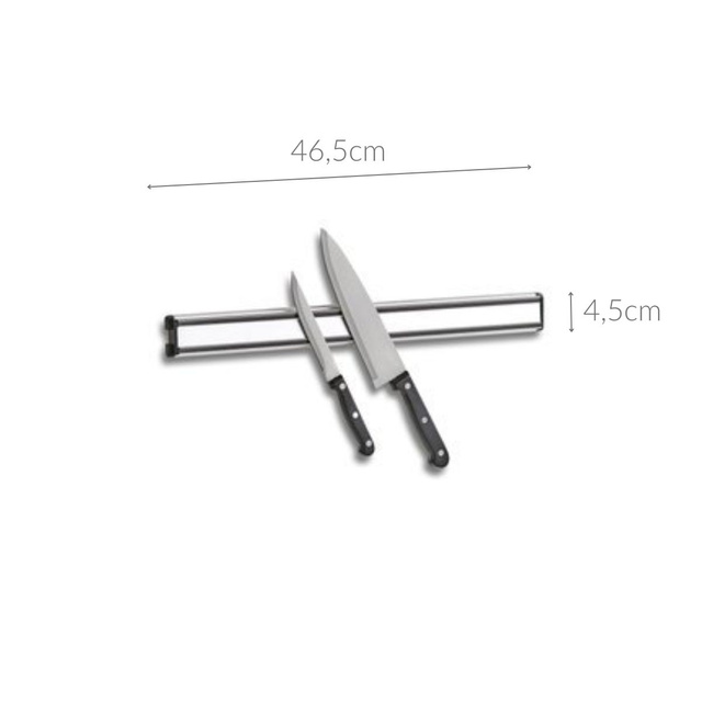 Bara magnetică pentru cuțite, aluminiu, ZELLER