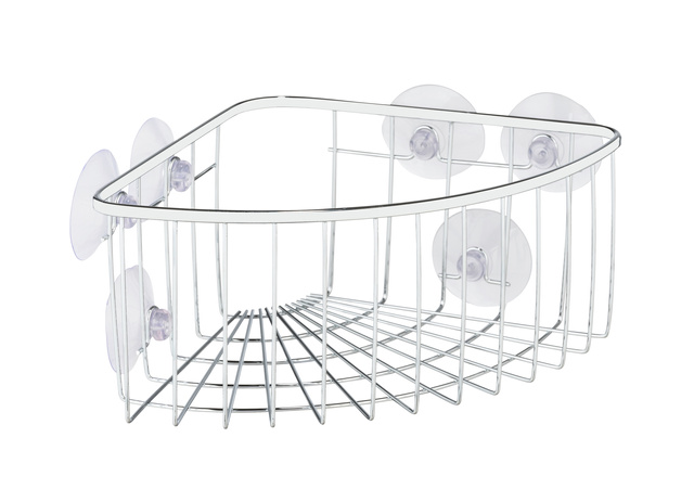 Raft pentru baie RAGUSA - pe colț, 6 ventuze, WENKO