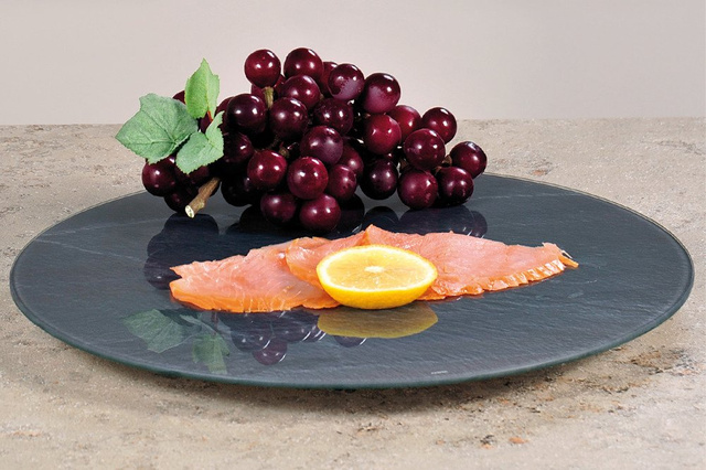 Platou din sticlă pentru gustări, suport pentru prăjituri