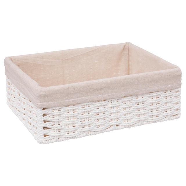 Set 2 cosuri pentru articole mici, impletitura rustica