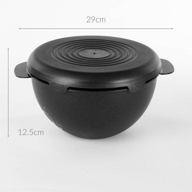 Bol cu strecurătoare și capac, Ø 24 cm