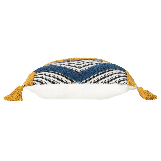 Perna decorativa cu ciucuri TERANGA, 40 x 40 cm