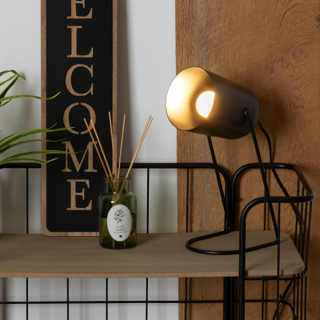 Lampă Faro neagră înălțime 30 cm