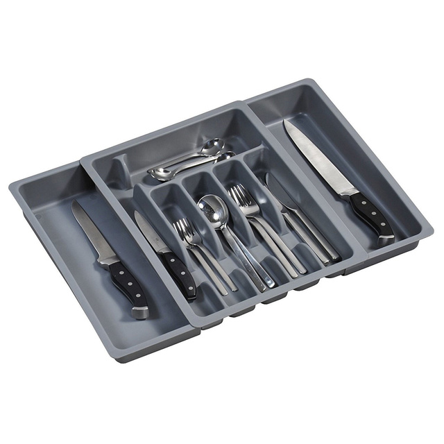 Organizator tacâmuri, insert glisant original pentru sertarul ustensilelor de bucătărie