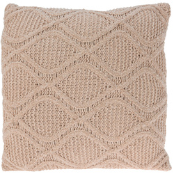 Perna decorativă CHENILLE, tricotată, 45 x 45 cm