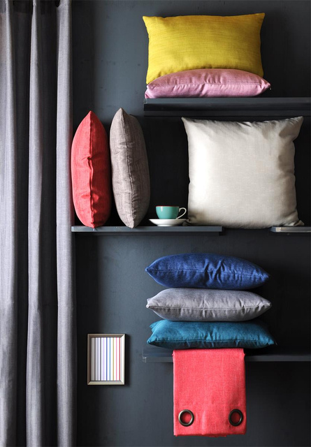 Draperie BEA cu inele, 140 x 260 cm