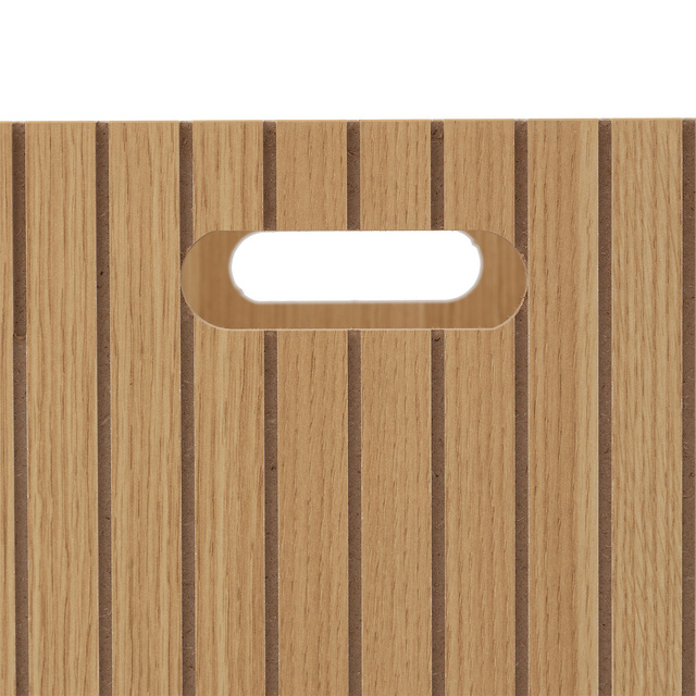 Coș MDF cu mânere TASSO, 31 x 31 cm