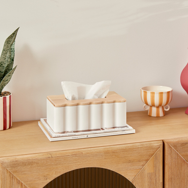 Recipient pentru șervețele CHERRY, 24 x 9 x 15 cm