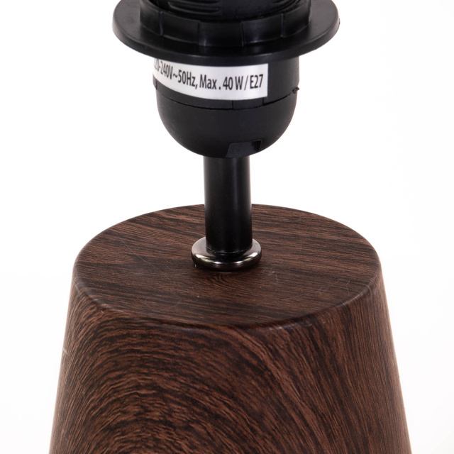 Lampa de masa cu abajur din stofa, 23 x 36 cm