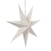 Decorațiune pentru fereastră, stea din hârtie, 45 cm