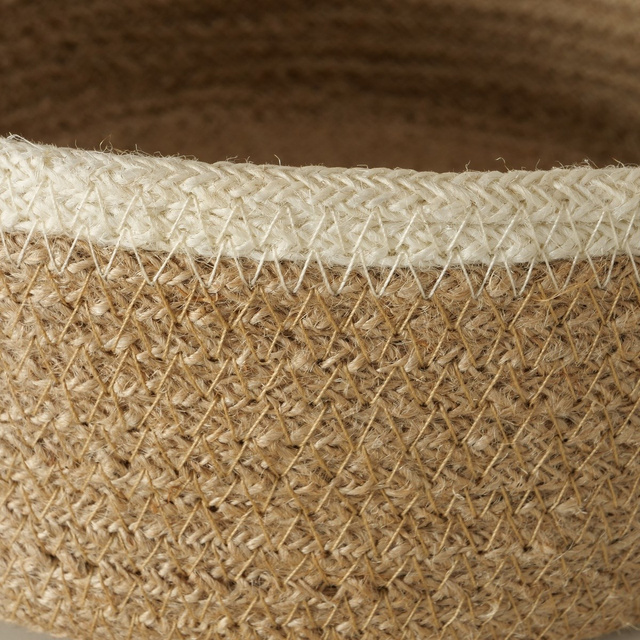 Cosuri decorative Cunas, 3 bucati, iuta