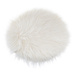 Perna scaun, blana artificiala, Ø 32 cm