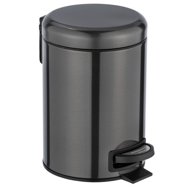 Coș de baie LEMAN, 3 L, WENKO, antracit.