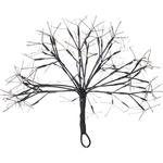 Decoratine de Craciun suspendat, brad cu LED, 35 cm