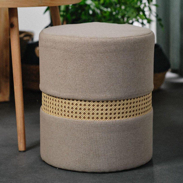 Puf Kali, impletitura vieneza, 35 cm