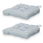 Perne de scaun cu matlasare si sfori, 40 × 40 cm