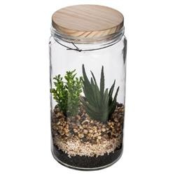 Aranjament artificial in borcan, Ø 11 x 22 cm