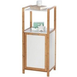 Bibliotecă cu raft și coș de rufe FINJA, Wenko