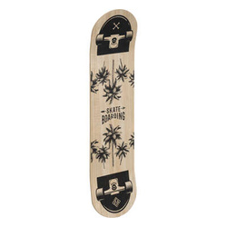 Decor de perete skateboard DEVEN, 80 x 20 cm
