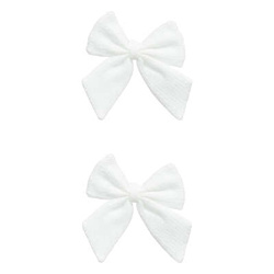 Fundite pentru brad de Craciun, albe, 13 x 18 cm