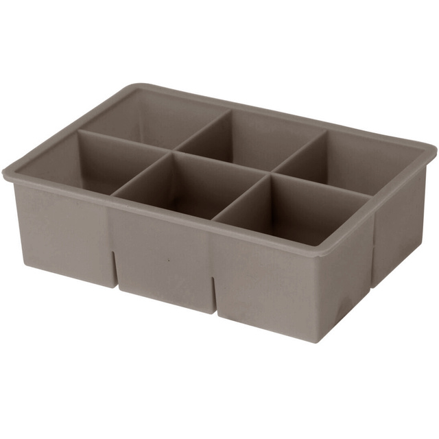 Tava cu gheata pentru 6 cuburi, 16,5 x 11,5 x 5 cm