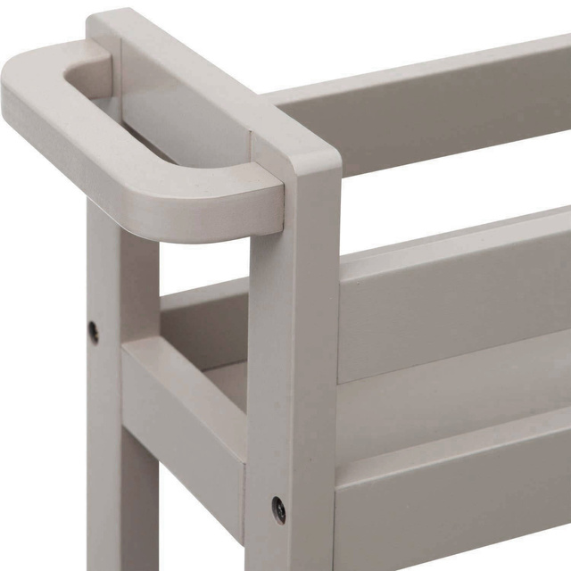 Etajera cu roti pentru baie