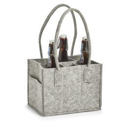 Geanta din fetru pentru 6 sticle, ZELLER