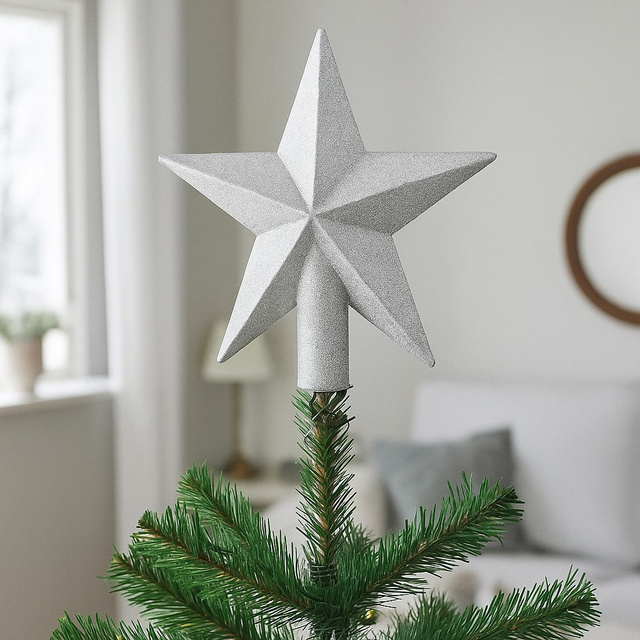 Stea pentru brad de Craciun, 22 cm