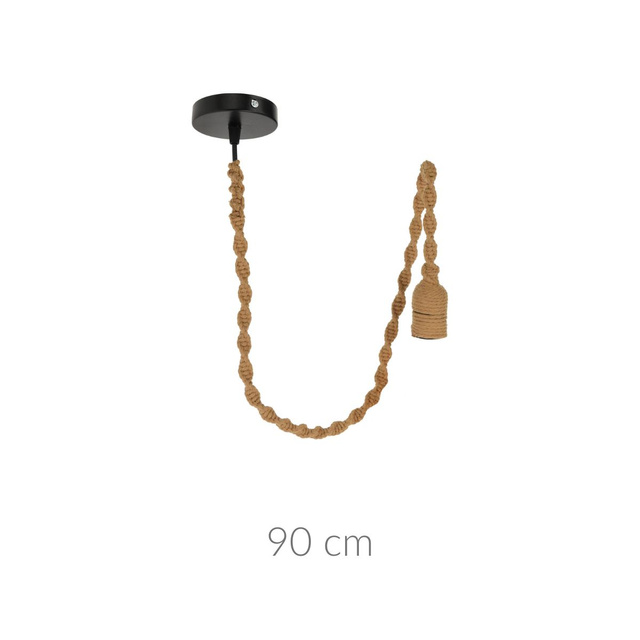 Suport cu cablu pentru bec, 90 cm