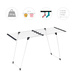 Uscător telescopic pentru rufe, 100-163 cm, LALEA