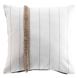 Perna decorativa cu ciucuri ALIZEE, bumbac, 40 x 40 cm