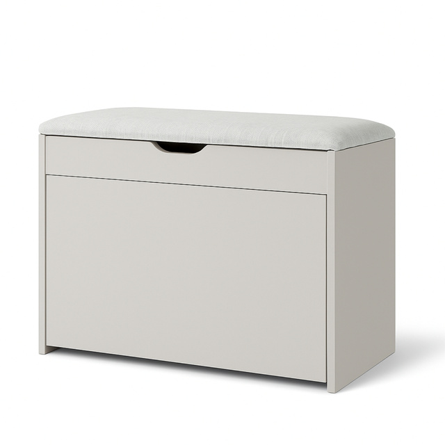 Dulap pentru pantofi cu loc de șezut și rafturi retractabile VAULT, 57 x 30 x 53 cm